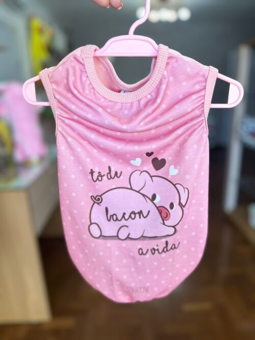 Camiseta Bacon a Vida- Oh My Dog