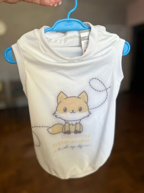 Camiseta Raposa Com Frase - Oh My Dog