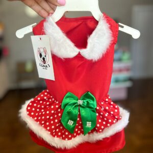Roupinha De Natal Vestido - Laluna