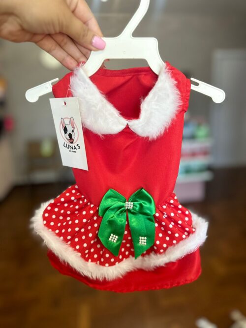 Roupinha De Natal Vestido - Laluna