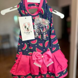 Vestido Estampado Com Melancias - Laluna