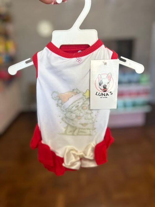 Vestido Ursinha Árvore ( Natal) - Oh My Dog