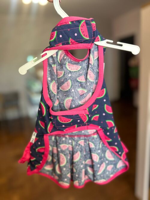Vestido Estampado Com Melancias - Laluna - Imagem 2